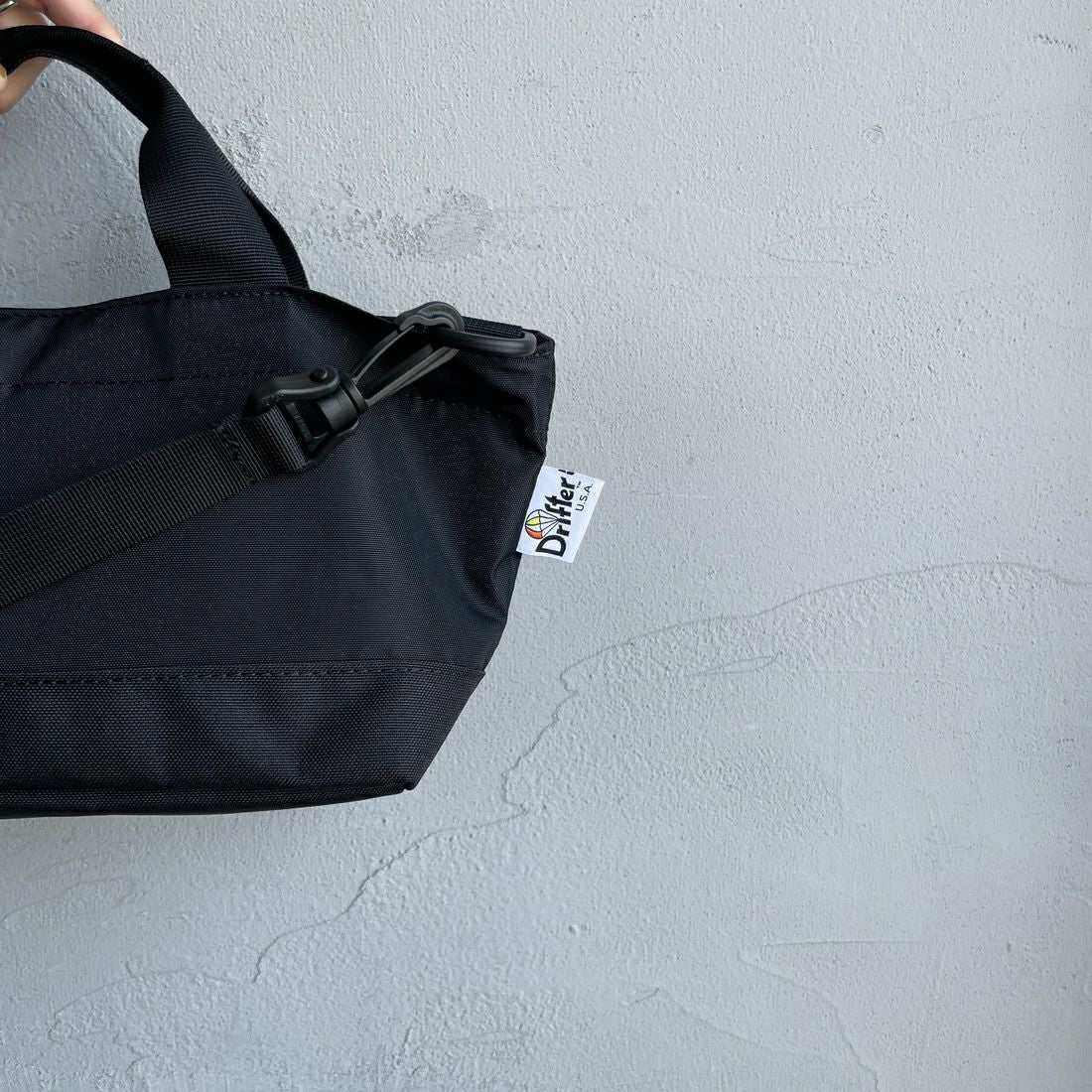 Drifter [ドリフター] ワイドトートバッグ [DFV4670] 01 BLK/BLK