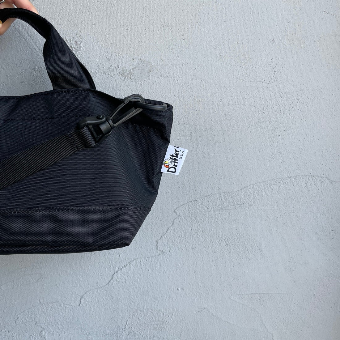 Drifter [ドリフター] ワイドトートバッグ [DFV4670] 01 BLK/BLK