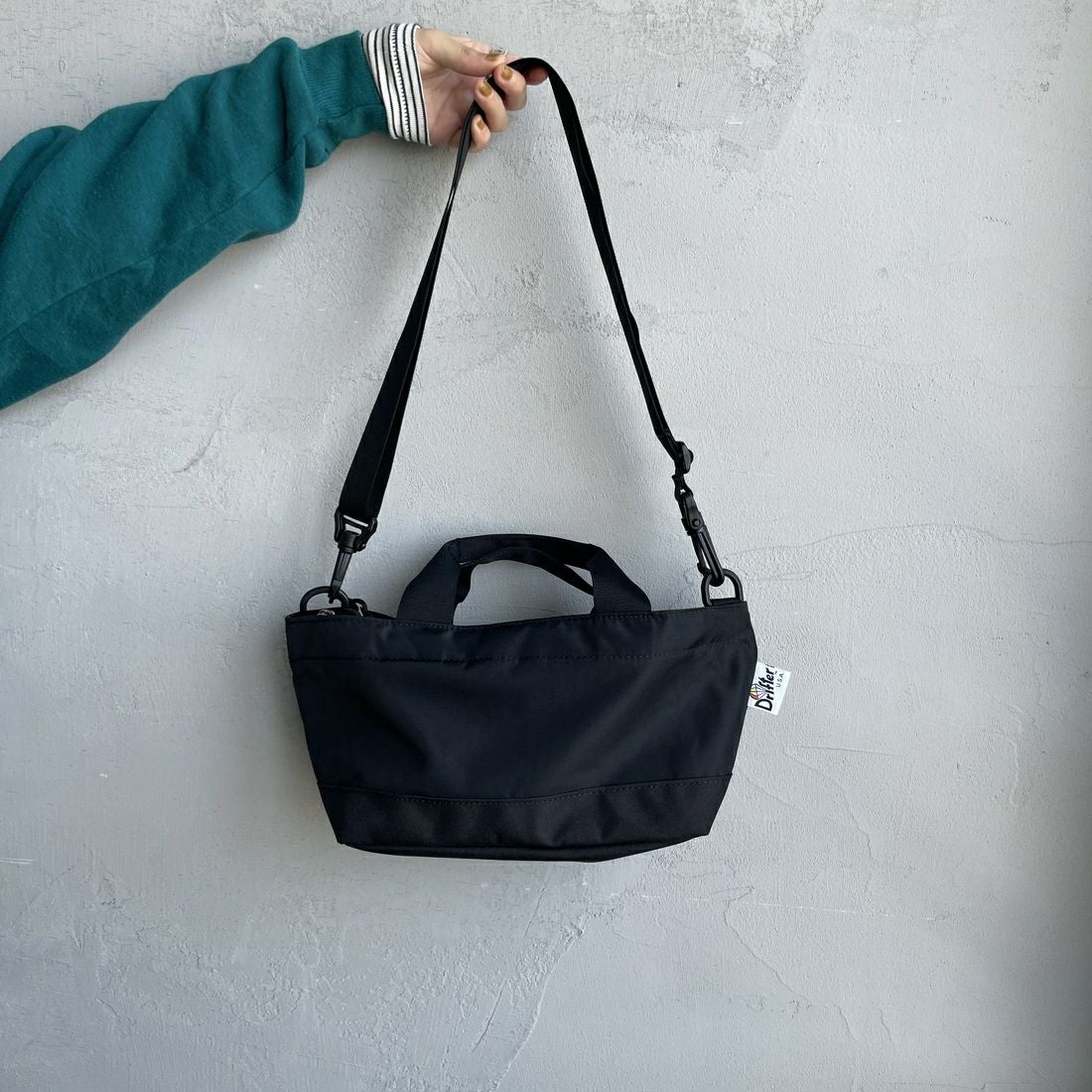 Drifter [ドリフター] ワイドトートバッグ [DFV4670] 01 BLK/BLK