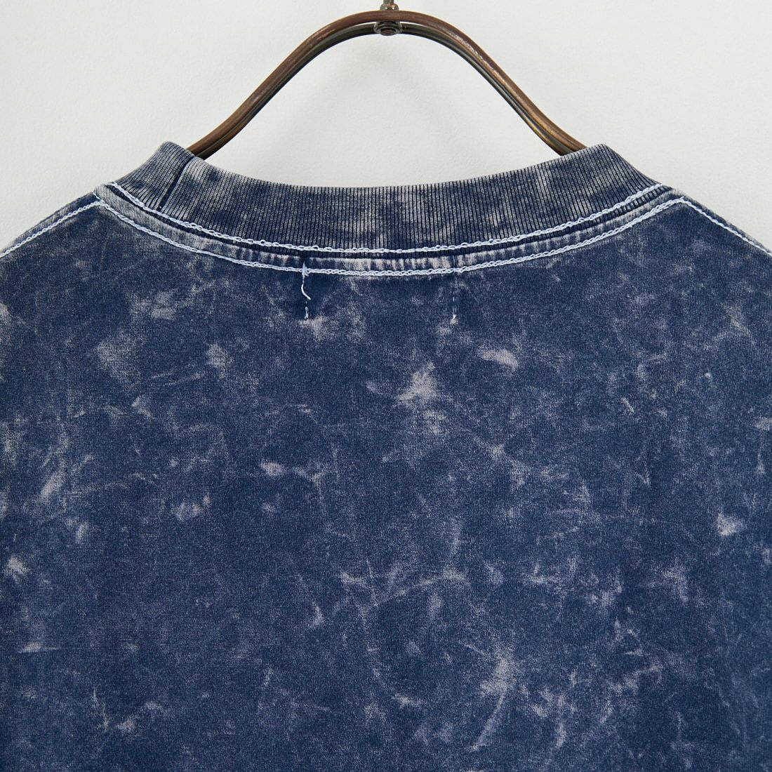 XLARGE [エクストララージ] ケミカルウォッシュ ロングスリーブポケットTシャツ [101253011019] NAVY