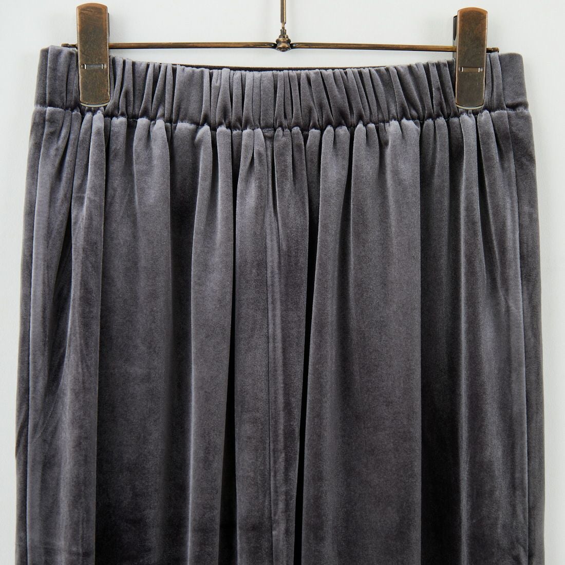 USINE [ユジーヌ] ベロアタイトスカート [IN2-SK-5] CHARCOAL