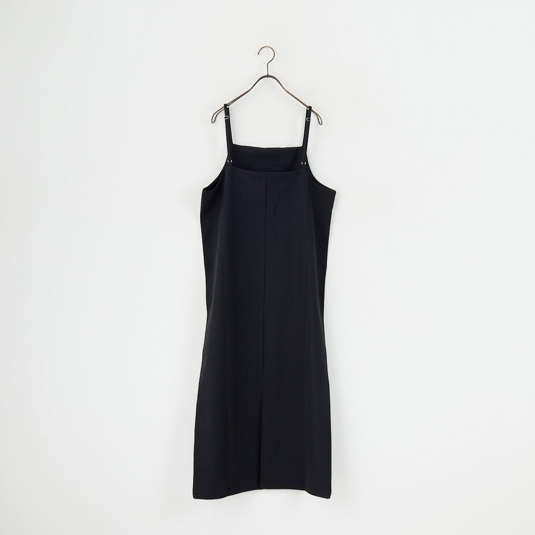 Jeans Factory Clothes [ジーンズファクトリークローズ] TCツイルキャミワンピース [IN1-OP-5] BLACK