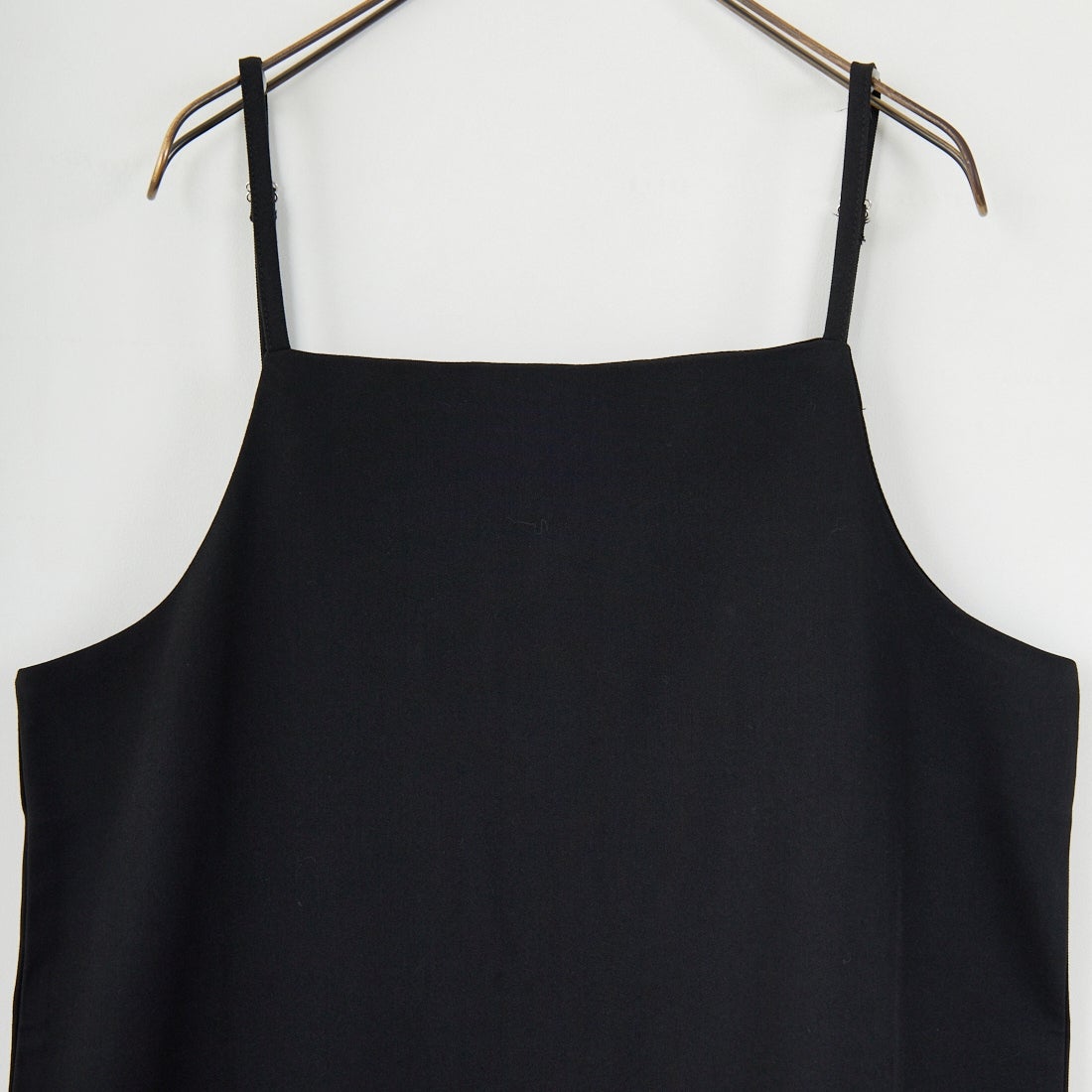 Jeans Factory Clothes [ジーンズファクトリークローズ] TCツイルキャミワンピース [IN1-OP-5] BLACK