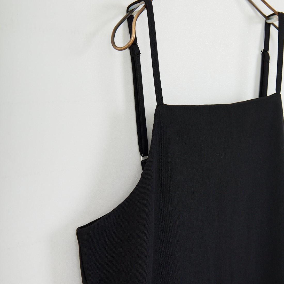 Jeans Factory Clothes [ジーンズファクトリークローズ] TCツイルキャミワンピース [IN1-OP-5] BLACK