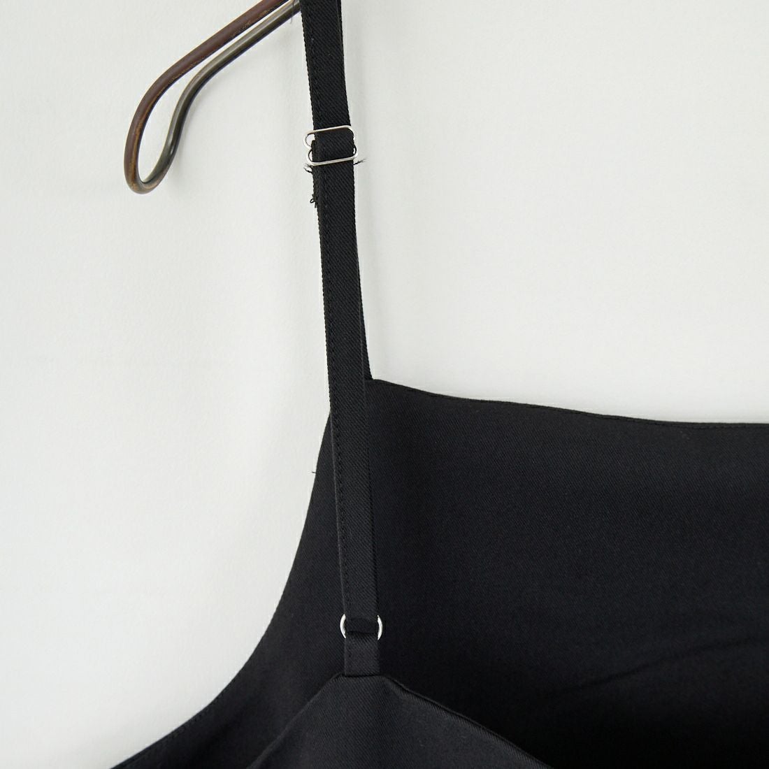 Jeans Factory Clothes [ジーンズファクトリークローズ] TCツイルキャミワンピース [IN1-OP-5] BLACK