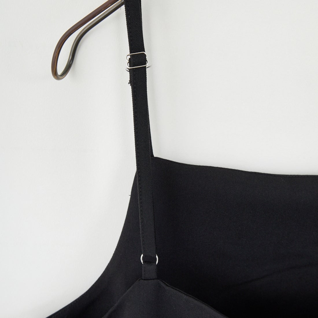 Jeans Factory Clothes [ジーンズファクトリークローズ] TCツイルキャミワンピース [IN1-OP-5] BLACK