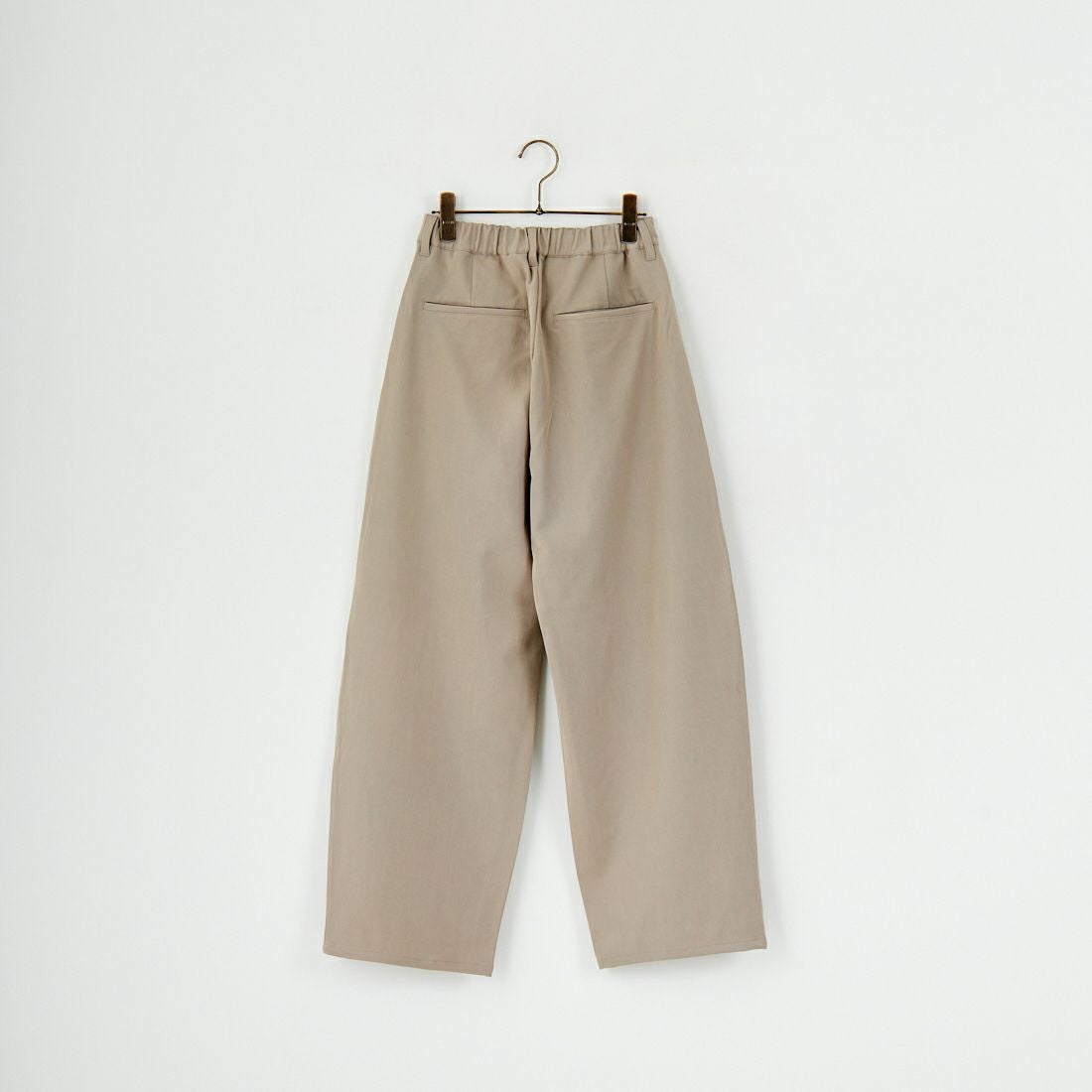 Noir Fabrik [ヌワールファブリック] ウエストドロー付カーブイージーパンツ [IN17-PT-5] KHK BEIGE