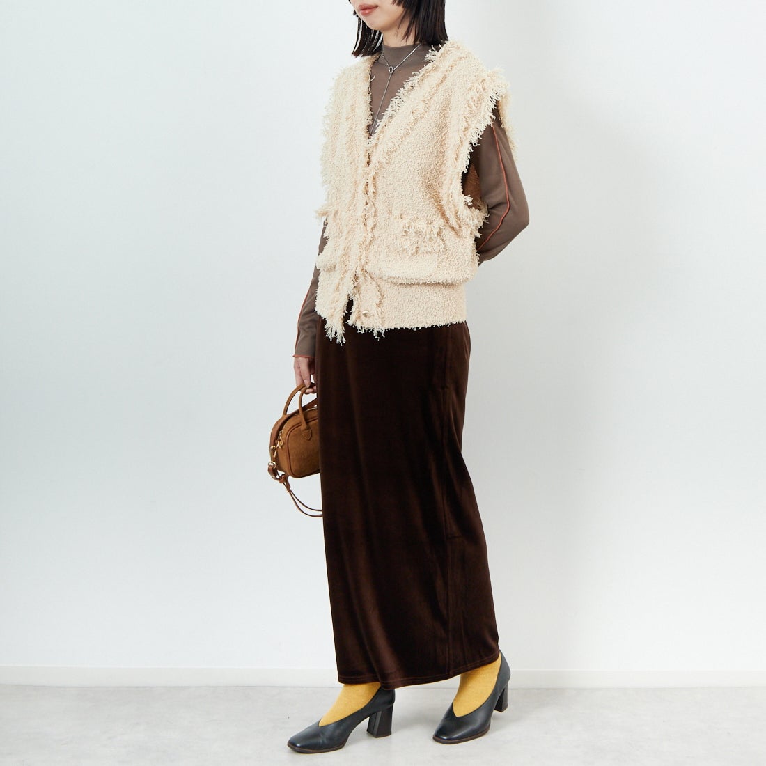 Margaux vintage [マルゴーヴィンテージ] ニットベスト [MG-KN-25068-A
