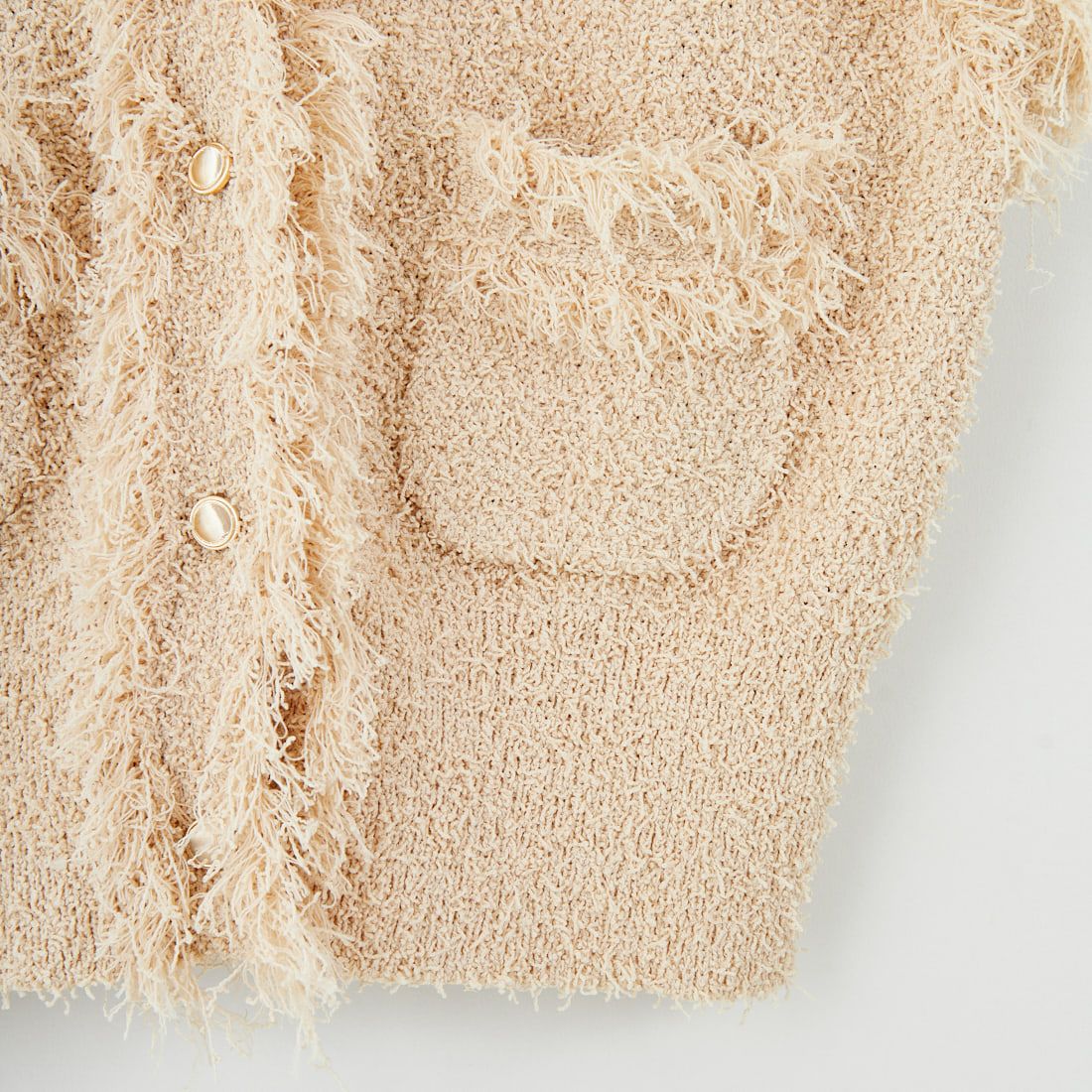 Margaux vintage [マルゴーヴィンテージ] ニットベスト [MG-KN-25068-A] BEIGE