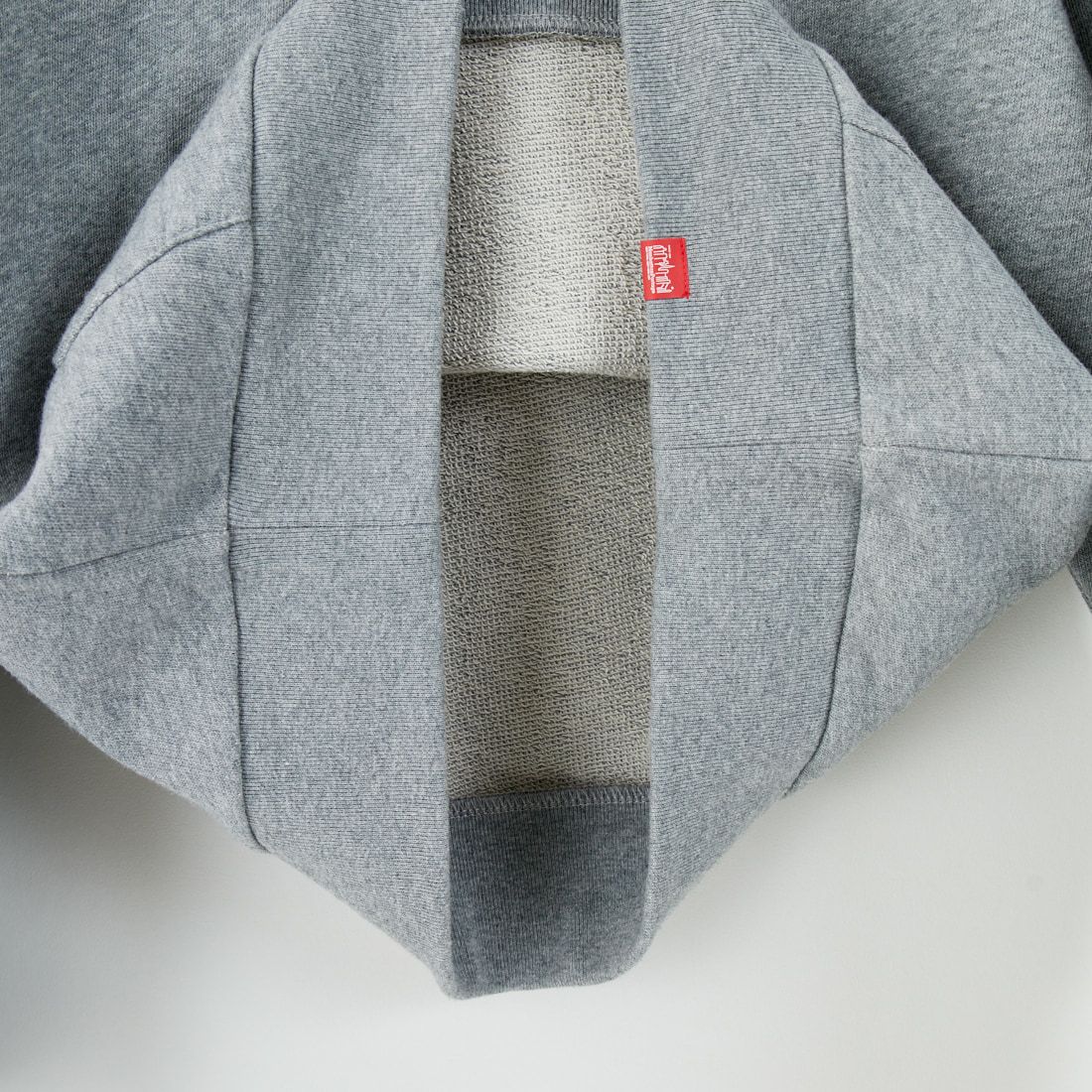MANHATTAN PORTAGE [マンハッタンポーテージ] ロゴ刺繍スウェットフーディ [MP-M599] 04 H.GRAY