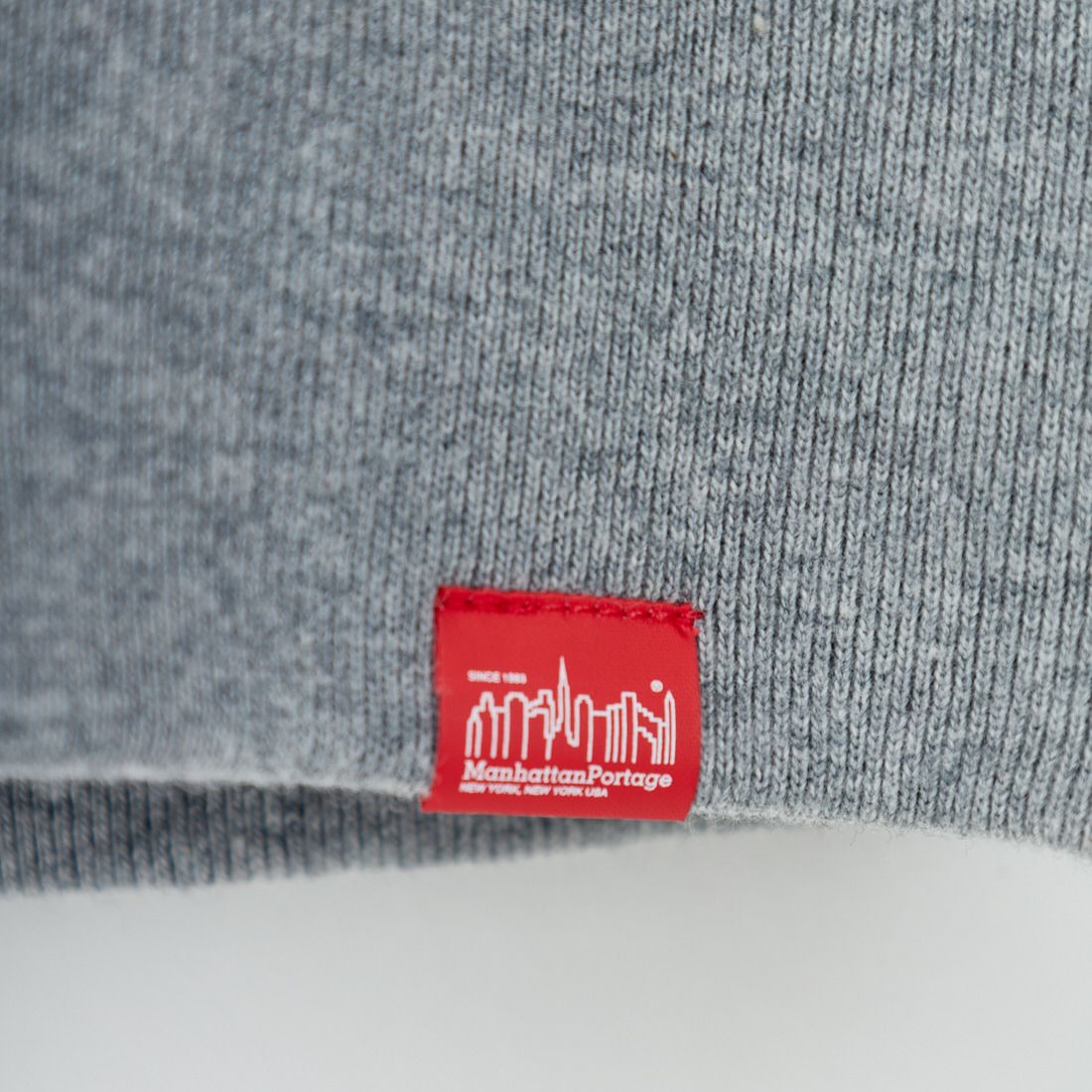 MANHATTAN PORTAGE [マンハッタンポーテージ] ロゴ刺繍スウェットフーディ [MP-M599] 04 H.GRAY