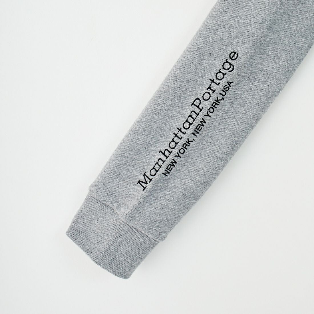 MANHATTAN PORTAGE [マンハッタンポーテージ] ロゴ刺繍スウェット [MP-M598] 04 H.GRAY
