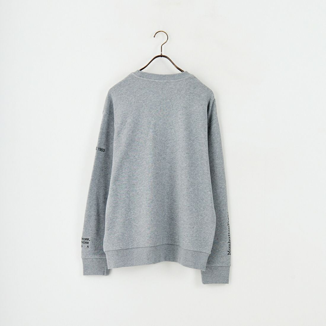 MANHATTAN PORTAGE [マンハッタンポーテージ] ロゴ刺繍スウェット [MP-M598] 04 H.GRAY