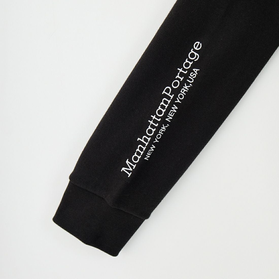 MANHATTAN PORTAGE [マンハッタンポーテージ] ロゴ刺繍スウェット [MP-M598] 09 BLACK