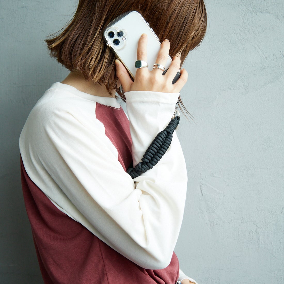 A SCENE [エーシーン] デザインパラコードストラップ [AS03-013] BLACK