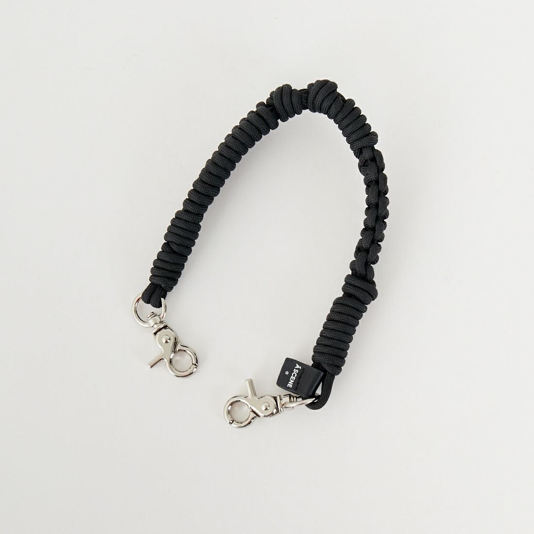 A SCENE [エーシーン] デザインパラコードストラップ [AS03-013] BLACK