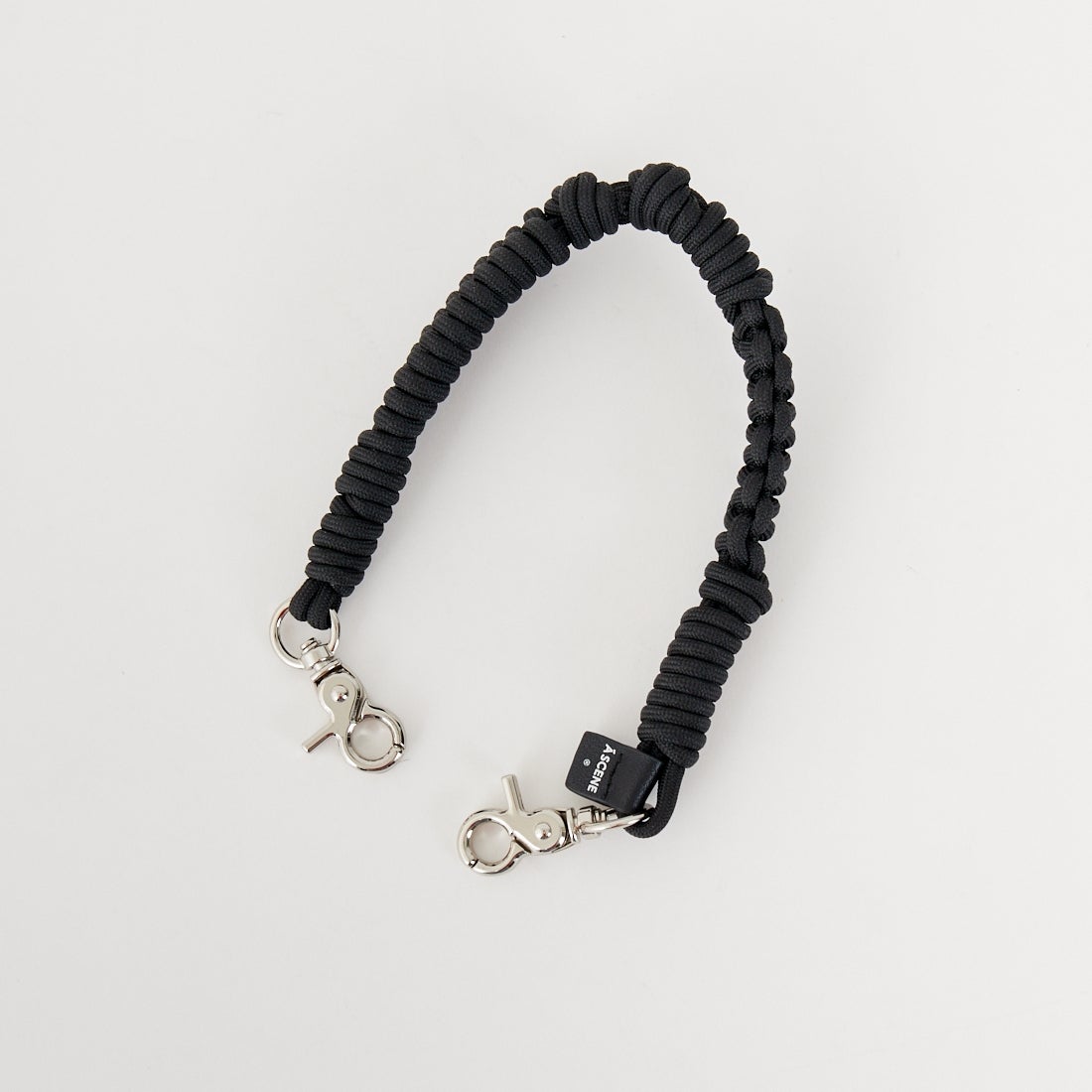 A SCENE [エーシーン] デザインパラコードストラップ [AS03-013] BLACK