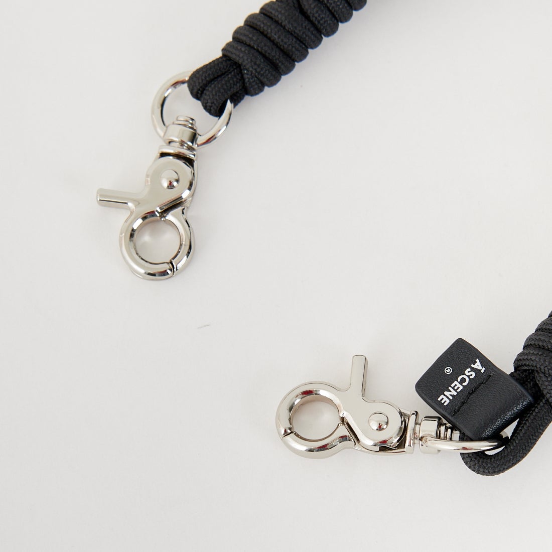 A SCENE [エーシーン] デザインパラコードストラップ [AS03-013] BLACK