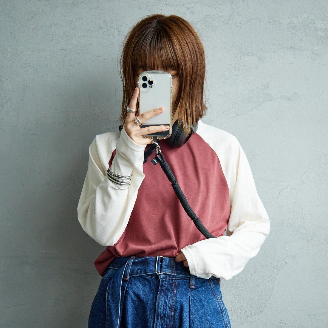 A SCENE [エーシーン] デザインパラコードショルダー [AS03-011] BLACK