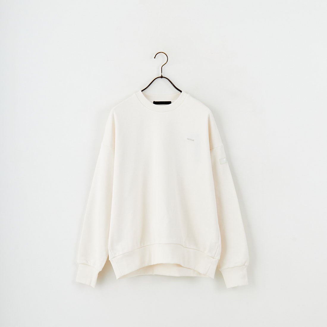 TATRAS [タトラス] 別注 LANIS ワンポイントロゴ クルーネックスウェット [MJXA0466063968-JF] 10 WHITE