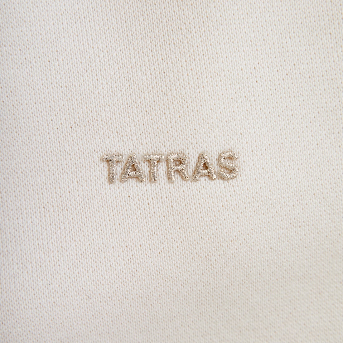 TATRAS [タトラス] 別注 LANIS ワンポイントロゴ クルーネックスウェット [MJXA0466063968-JF] 10 WHITE