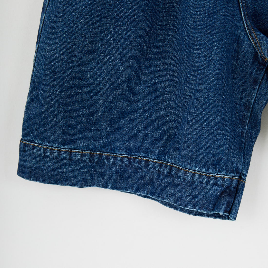SOMETHING [サムシング] デニムハーフパンツ [SA1800] 40 MID BLU