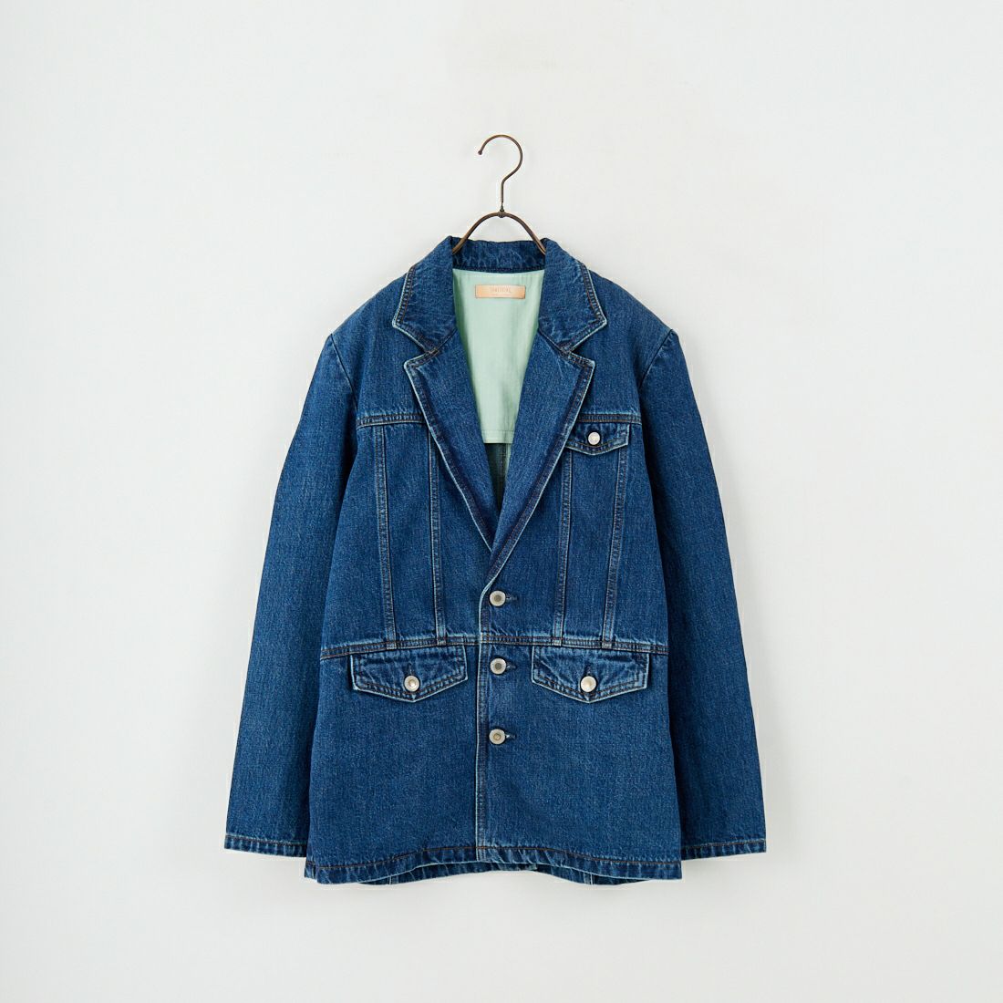 SOMETHING [サムシング] デニムブレザー [SAT006] 40 MID BLU