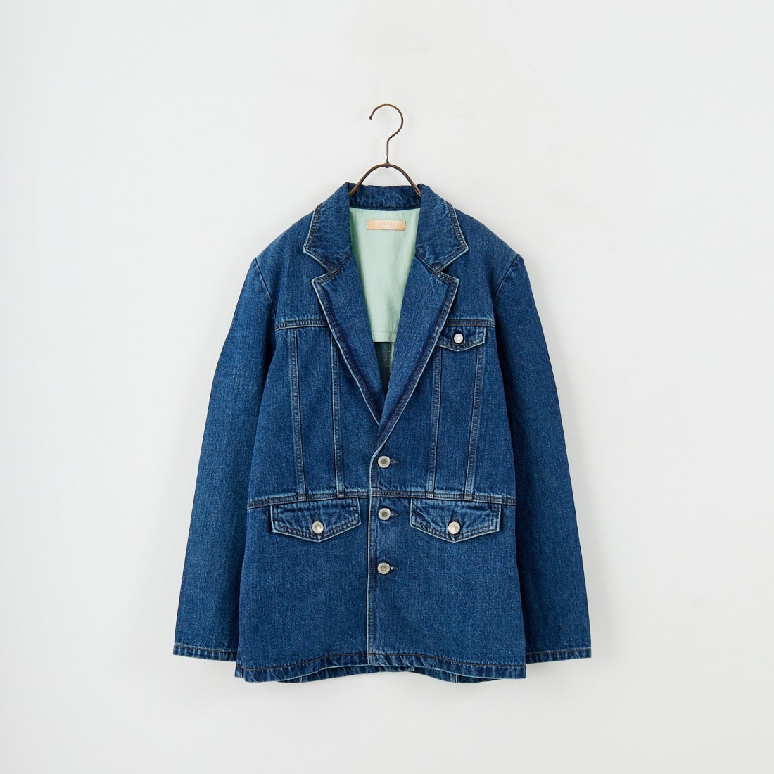 SOMETHING [サムシング] デニムブレザー [SAT006] 40 MID BLU