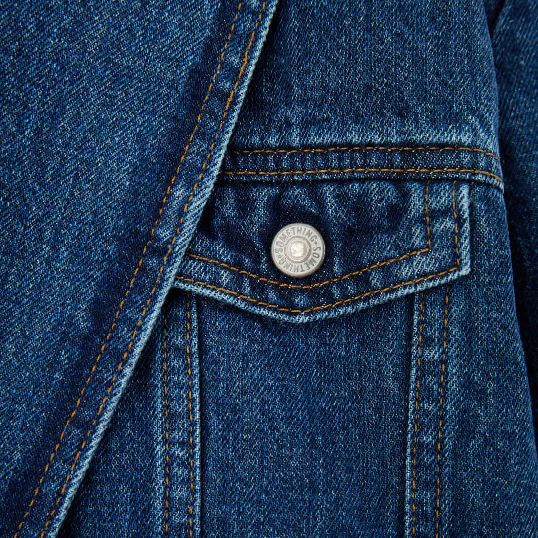 SOMETHING [サムシング] デニムブレザー [SAT006] 40 MID BLU