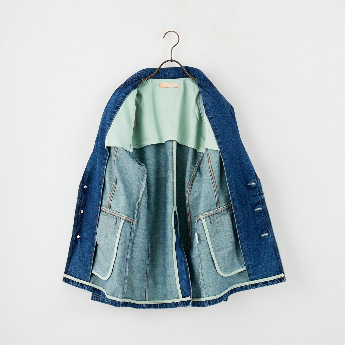 SOMETHING [サムシング] デニムブレザー [SAT006] 40 MID BLU