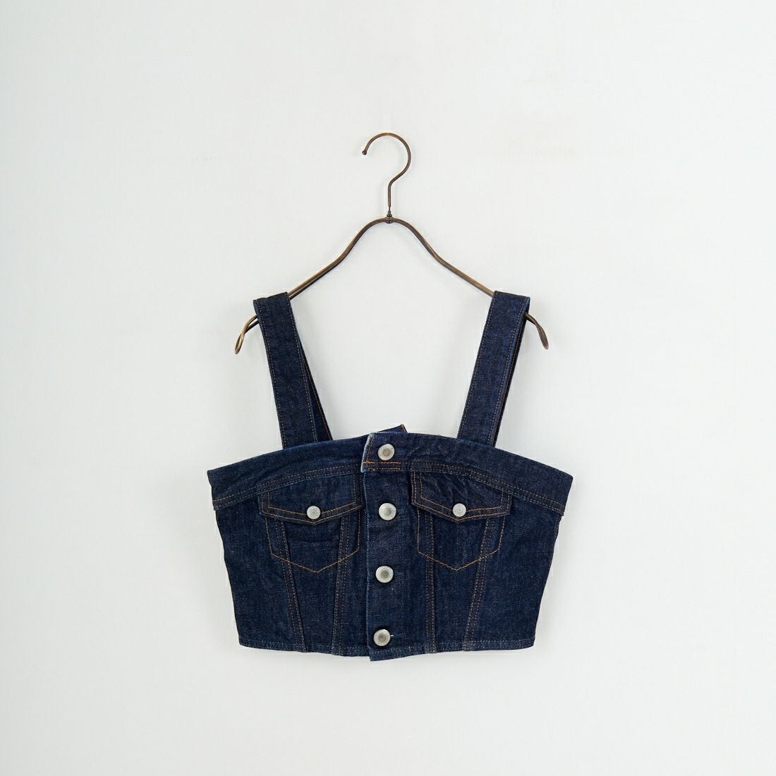 SOMETHING [サムシング] デニムビスチェ [SAT001] 00 O.W