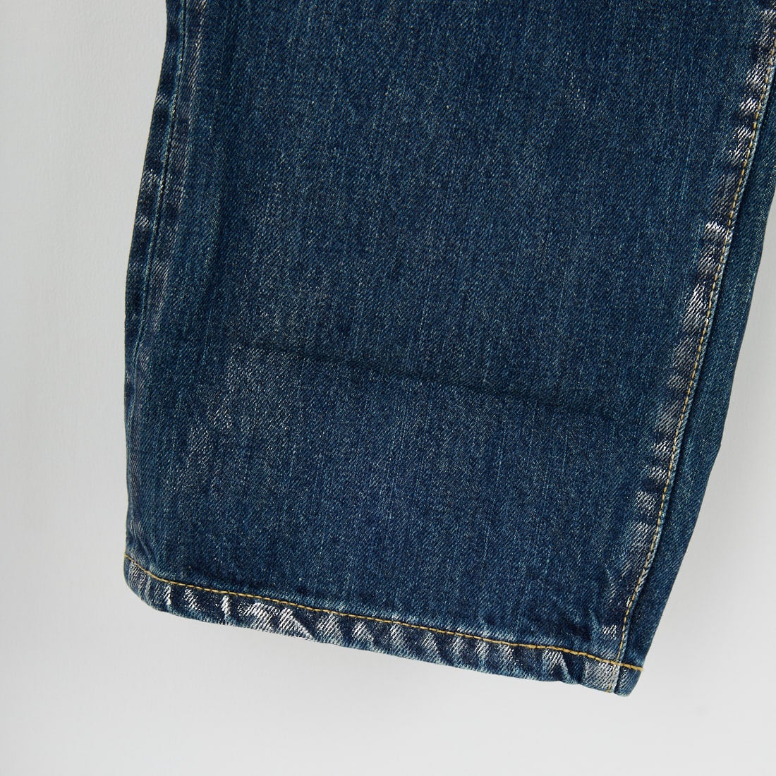 SOMETHING [サムシング] スーパーハイライズワイドストレートデニムパンツ [SA1000] 940 FOIL B