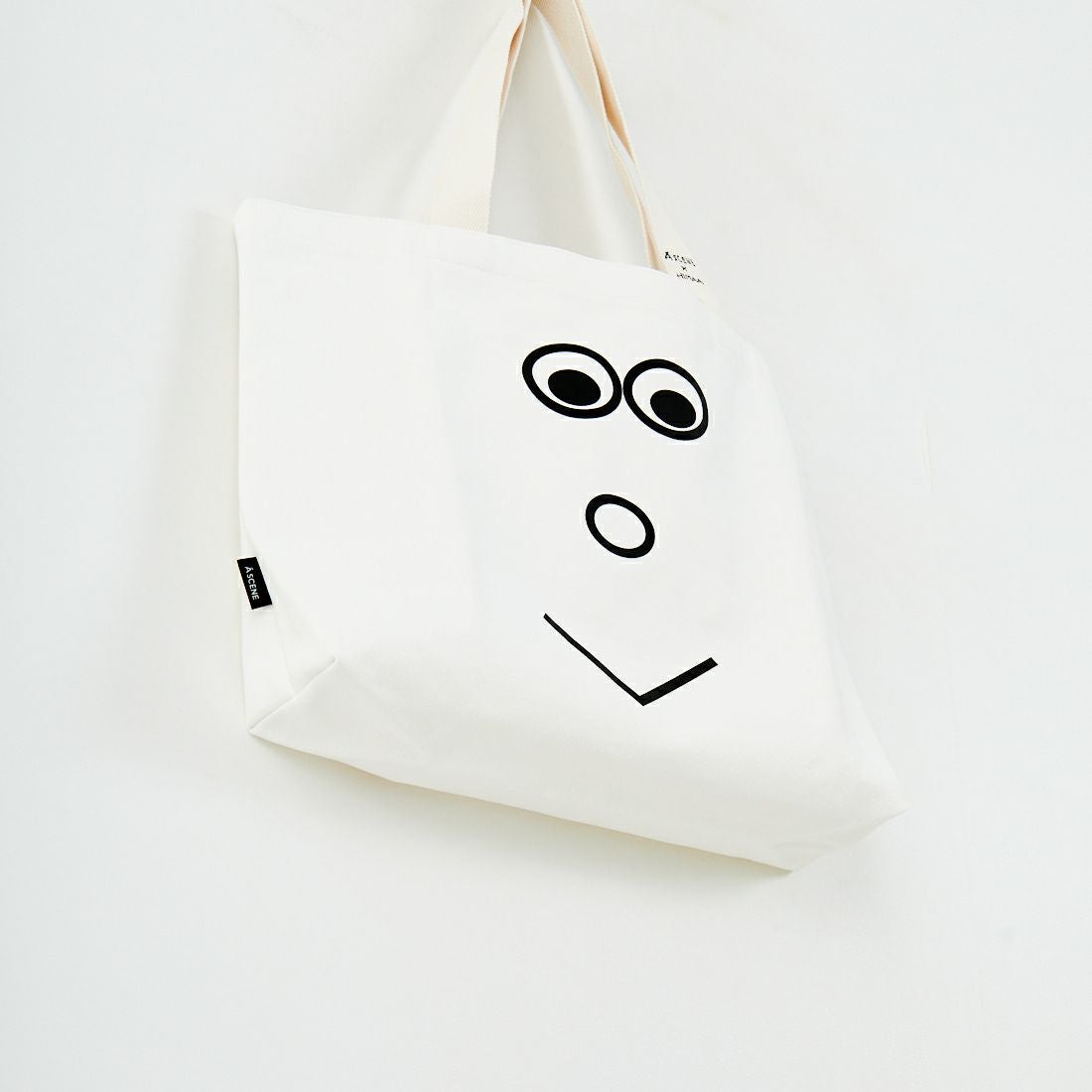 A SCENE [エーシーン] トートバッグ [HM04-003] WHITE