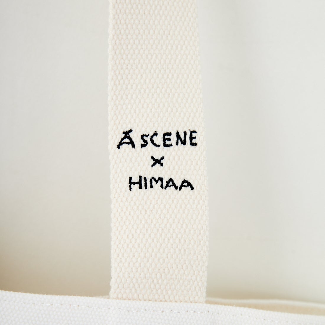 A SCENE [エーシーン] トートバッグ [HM04-003] WHITE