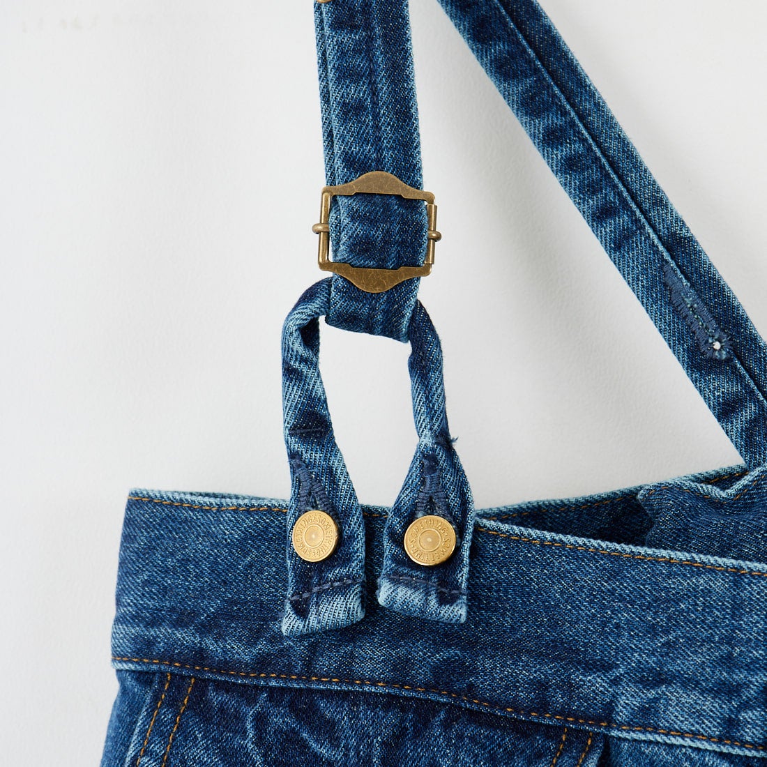 SOMETHING [サムシング] 3WAYデニムサロペット [SA1905] 40 MID BLU