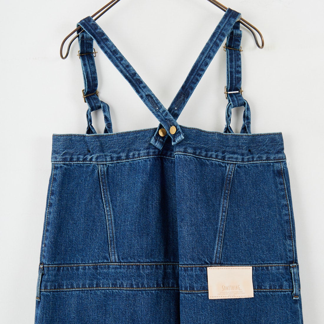 SOMETHING [サムシング] 3WAYデニムサロペット [SA1905] 40 MID BLU