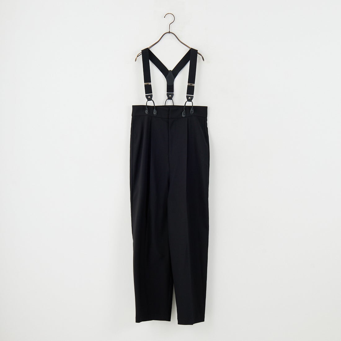 Jeans Factory Clothes [ジーンズファクトリークローズ] ﾊｲｳｴｽﾄｻｽﾍﾟﾝﾀﾞｰﾊﾟﾝﾂ [21256052] 004 ﾌﾞﾗｯｸ