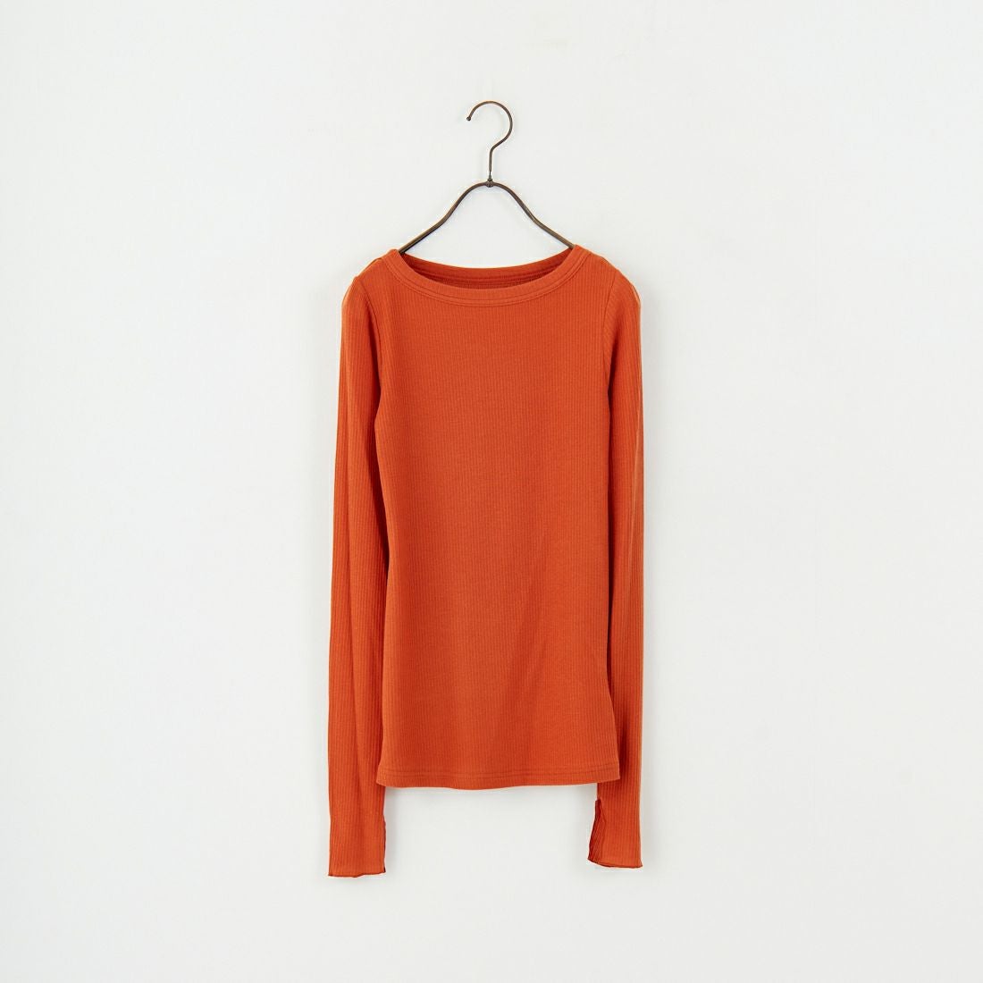 USINE [ユジーヌ] カシミアシルク シアーボートネックカットソー