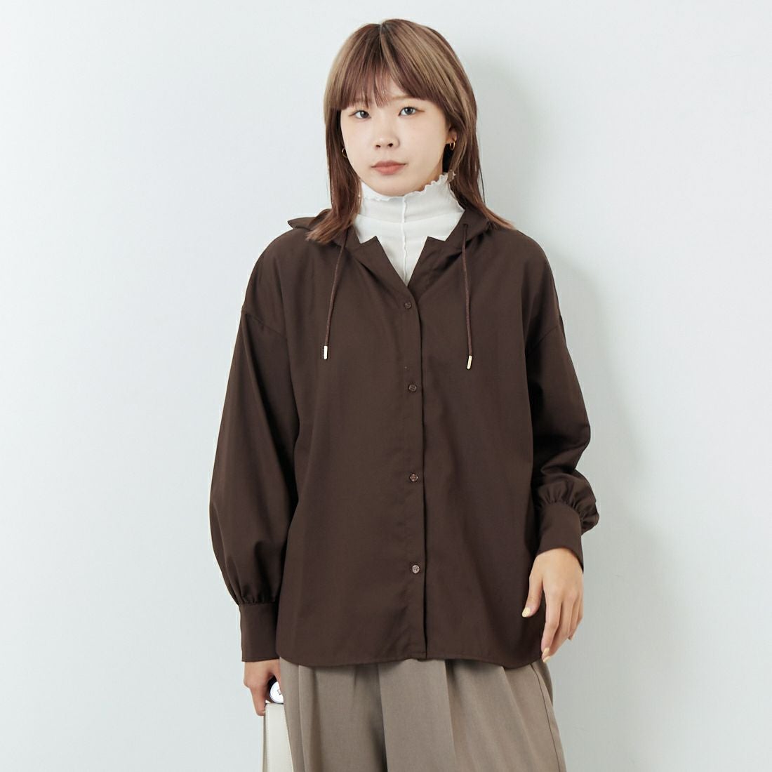 62 ﾌﾞﾗｳﾝ&&モデル身長：167cm 着用サイズ：F&&