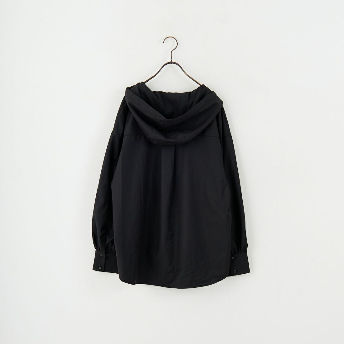 Jf Ready Made [ジェイエフレディメイド] マイクロサキソニーフードシャツ [8552313-01] 03 ﾌﾞﾗｯｸ