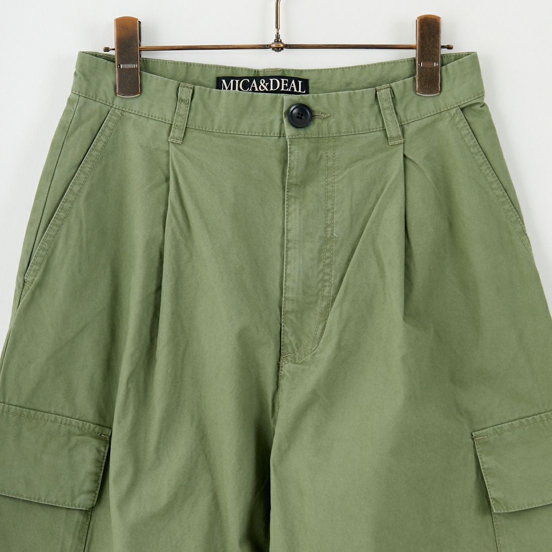 MICA&DEAL [マイカアンドディール] ウォッシュドカーゴパンツ [0125303227] KHAKI