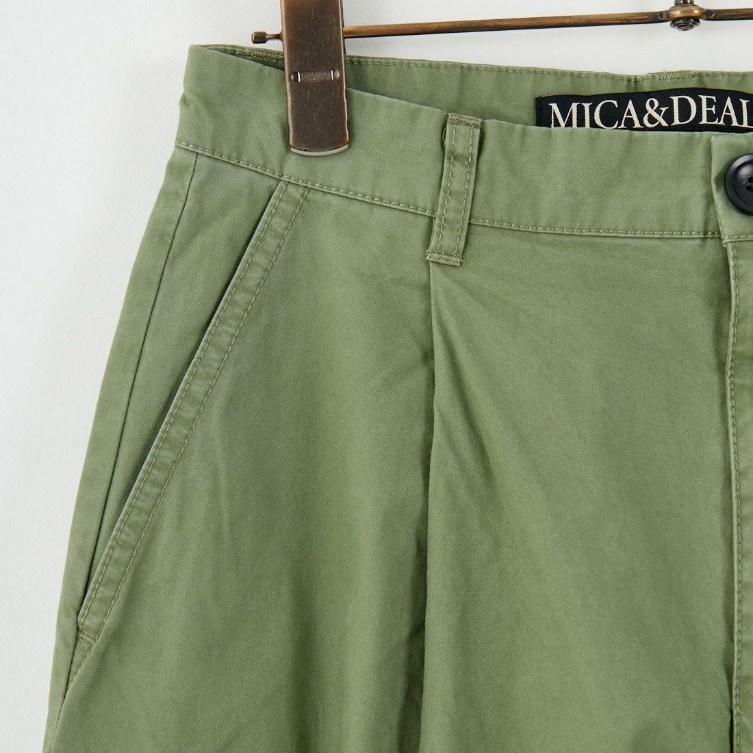MICA&DEAL [マイカアンドディール] ウォッシュドカーゴパンツ [0125303227] KHAKI