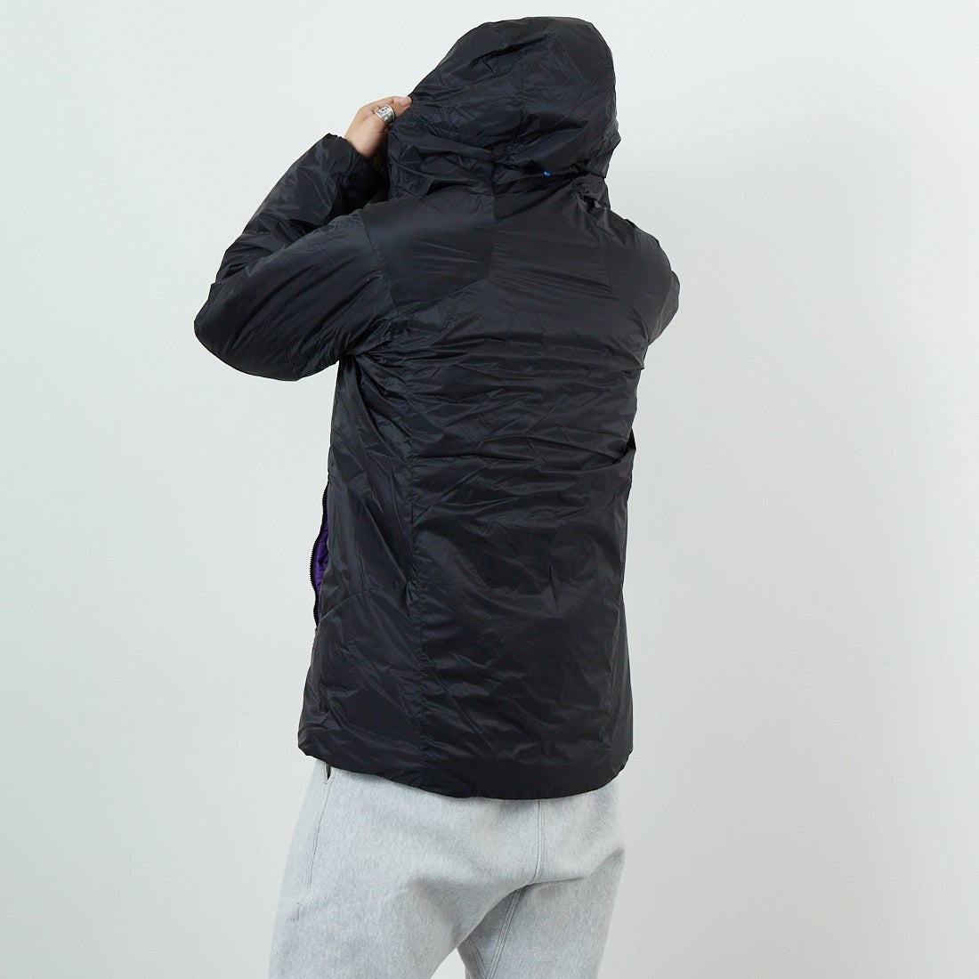 patagonia [パタゴニア] メンズ DASパーカー [85350] BLKP &&モデル身長：179cm 着用サイズ：S&&