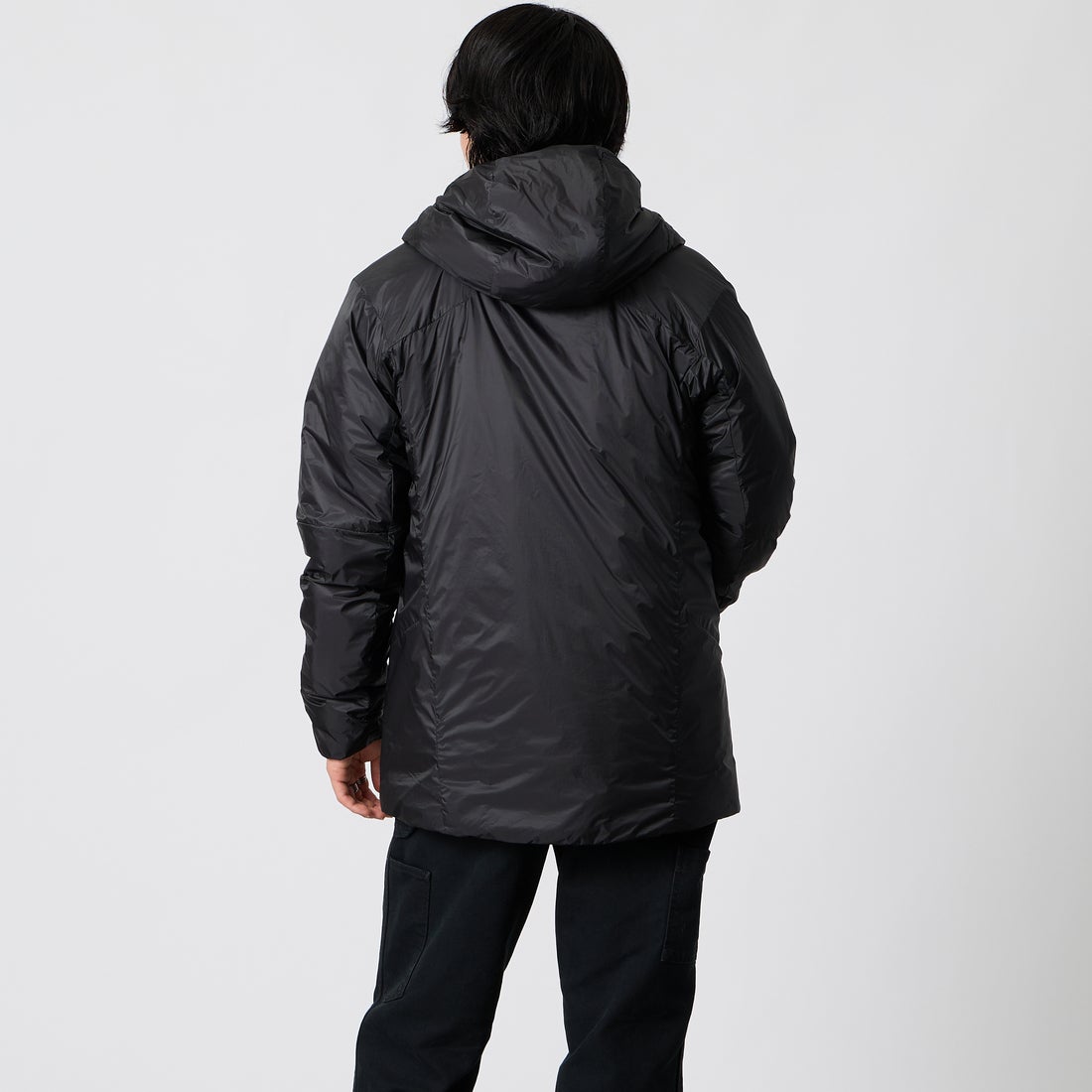 patagonia [パタゴニア] メンズ DASパーカー [85350] BLKP &&モデル身長：177cm 着用サイズ：S&&
