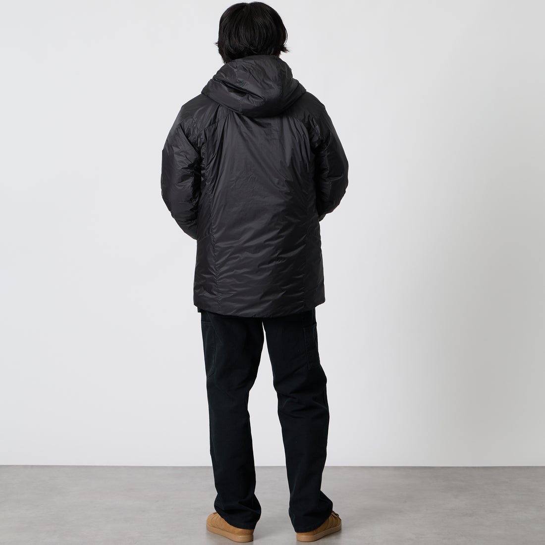 patagonia [パタゴニア] メンズ DASパーカー [85350] BLKP &&モデル身長：177cm 着用サイズ：S&&