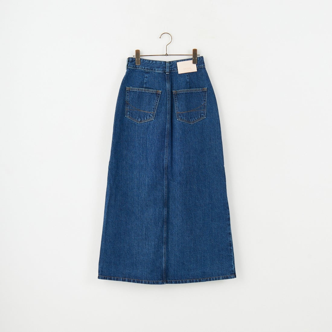 SOMETHING [サムシング] ロングデニムスカート [SA1605] 40 MID BLU