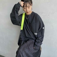 BLACK&&モデル身長：150cm 着用サイズ：S&&