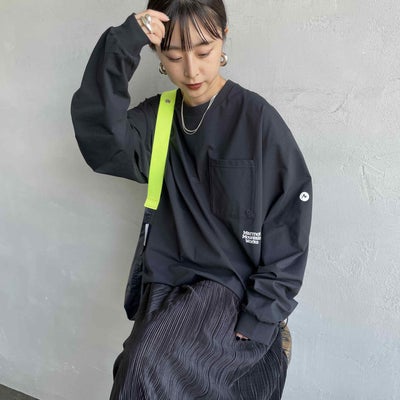 BLACK&&モデル身長：150cm 着用サイズ：S&&