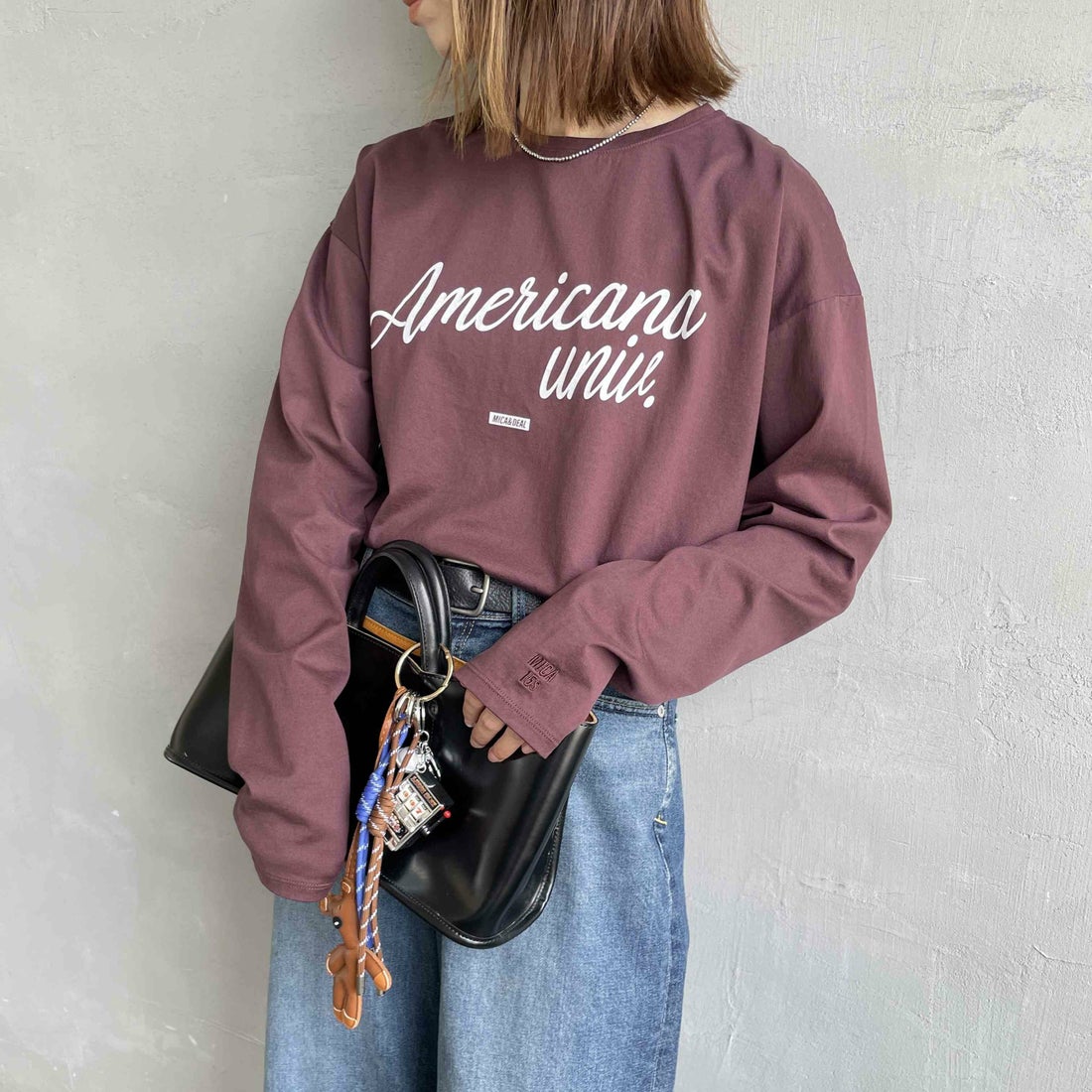 BROWN&&モデル身長：158cm 着用サイズ：F&&