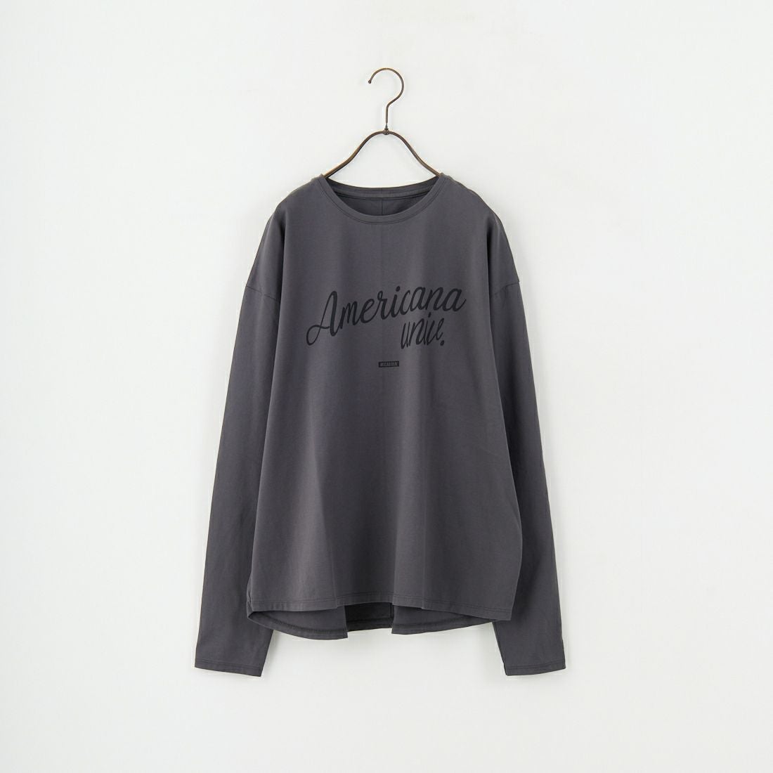 MICA&DEAL [マイカアンドディール] AMERICANA × MICA&DEAL ロングスリーブTシャツ [0125309271] GRAY